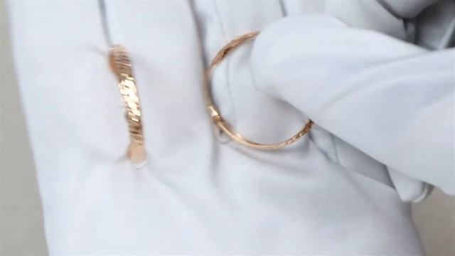 Золотые серьги Золотые узоры 08-1766