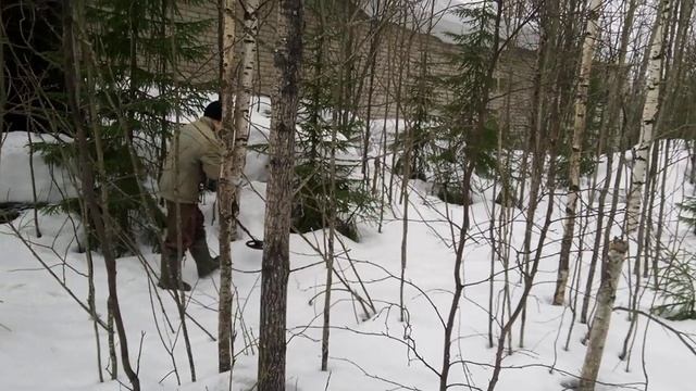 первый выход с металлоискателем