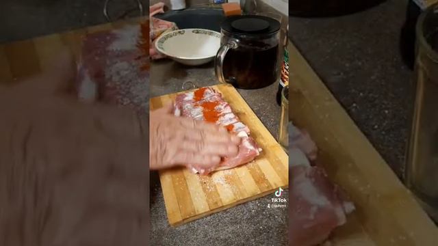 Грудинка в духовке