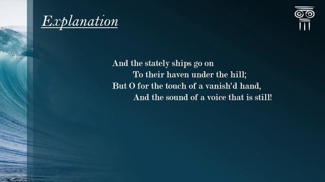 Break Break Break by Alfred, Lord Tennyson - Critical Analysis