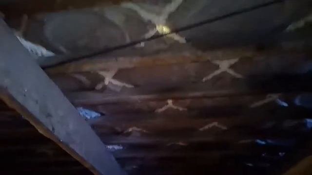 Снег на чердаке. Что делать? Самый простой метод.