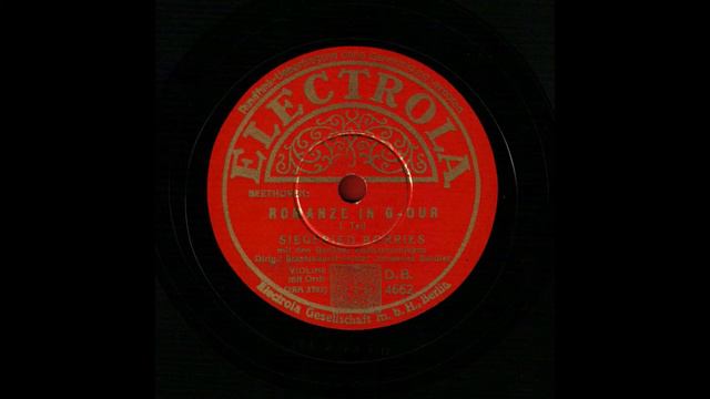 Ludwig van BEETHOVEN: Romanze in G-Dur