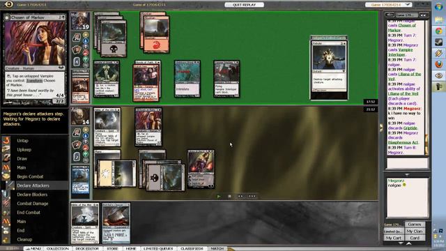 8-4 MTGO DII Draft - 3 Color Control - Round 2