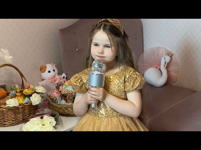 Иисус Христос воскрес! Иисус Христос живой! Песня. Лизоньке 6 лет.