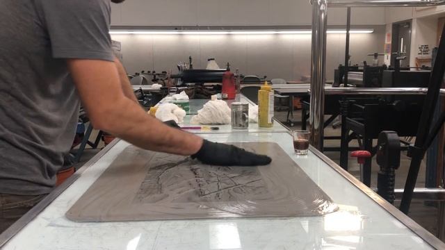 Aluminum Litho Plate 1st Etch