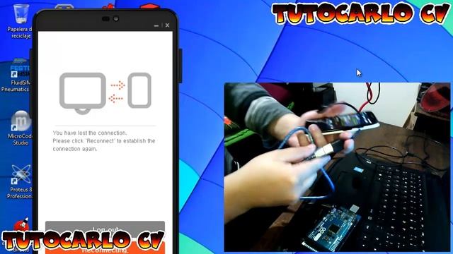 ARDUINO PROGRAMADO DESDE TELÉFONO CELULAR  O TABLETS (ARDUINODROID)
