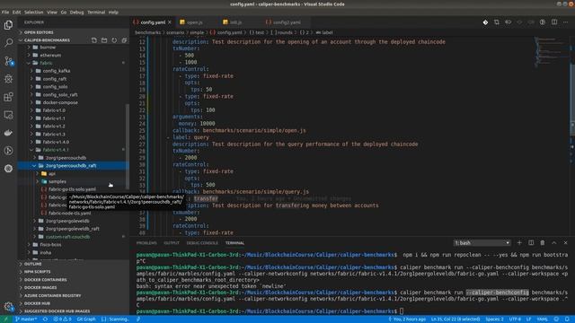 Caliper Integration with Hyperledger Fabric for performance Benchmark Part 3