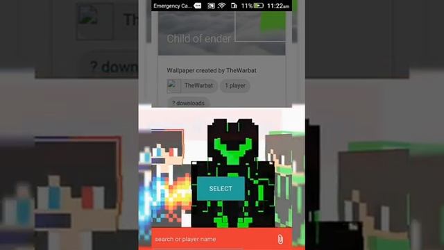 How to download your own minecraft skin wallpaper