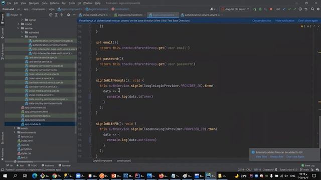 Google & Facebook With Angular Part 2