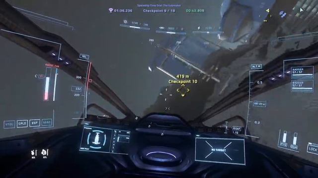 Star Citizen 3.18.0 Racing: IceBreaker Platinum Run, MISC Razor (32:9 2k) 1:35.5