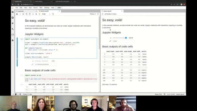 Episode 32: Voila - Open Source Directions hosted by Quansight
