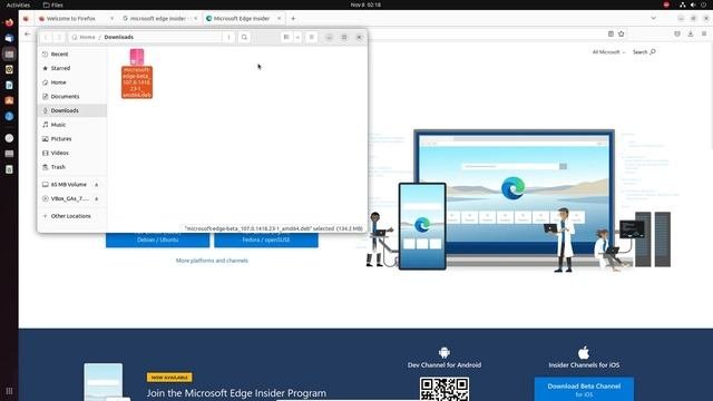 How to Download  Install Microsoft Edge Browser in Ubuntu