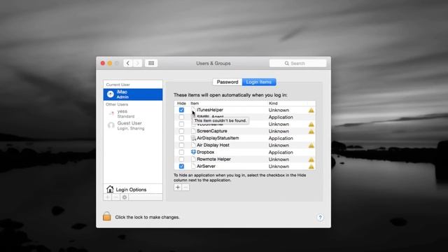How to Stop an Application from Opening at Startup Mac