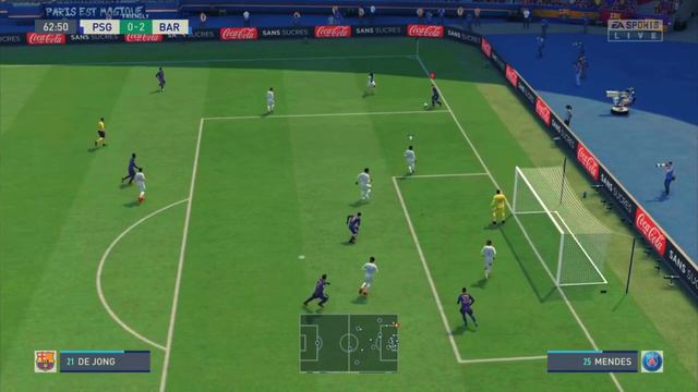 FIFA 23 - PSG vs Barcelona | #messi #neymar #mbappe #barcelona #psg