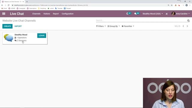 Push Notifications and Live Chat | Odoo Marketing