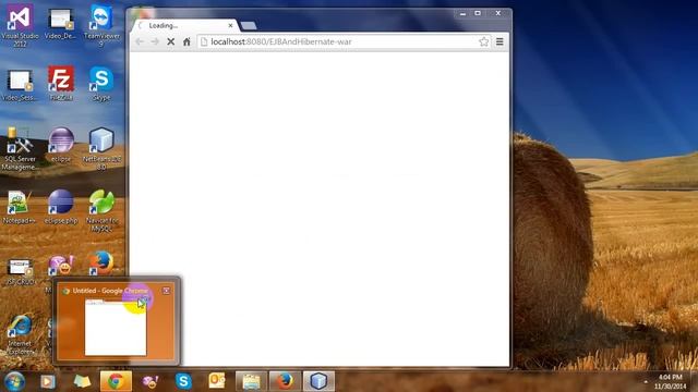 CRUD Enterprise Application in NetBeans using EJB, JPA and JSF
