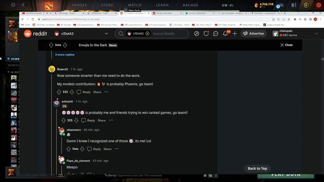 Gorgc decoding the Emojis in the Dark by Valve leaked 7.34 patch notes