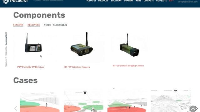 Corporate website development for POLUS_ST