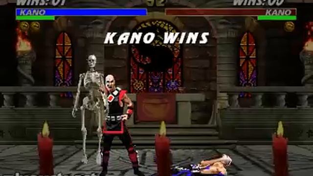 Mortal Kombat 3 - Fatality 1 - Kano