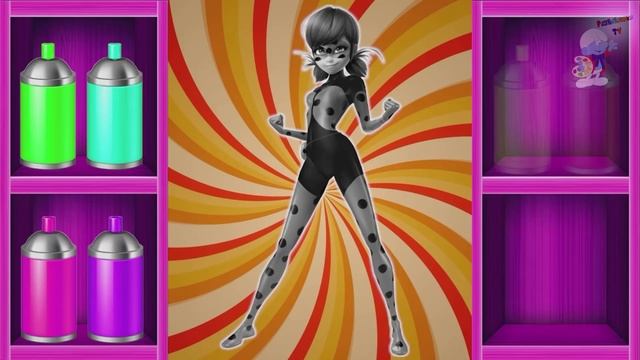 Чудесная Леди Баг неправильного цвета. Неправильные головы Disney Princess Веселая головоломка