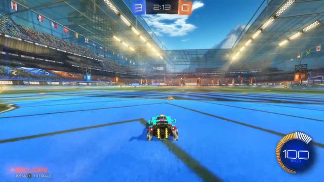 Rocket League quality mode Xbox series S gameplay