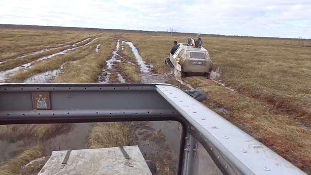 Вездеход 8х8 Соломономобиль-5, Васюганское болото, гусеничный Вулкан