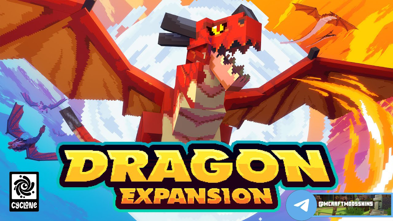 Minecraft Bedrock DLC "Dragon Expansion"