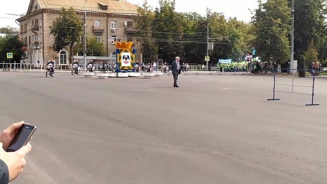 Праздничное шествие в г. Видное 09.09.17