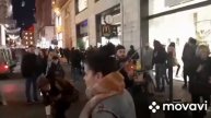 Piazza del Popolo, Рим, скрипач.