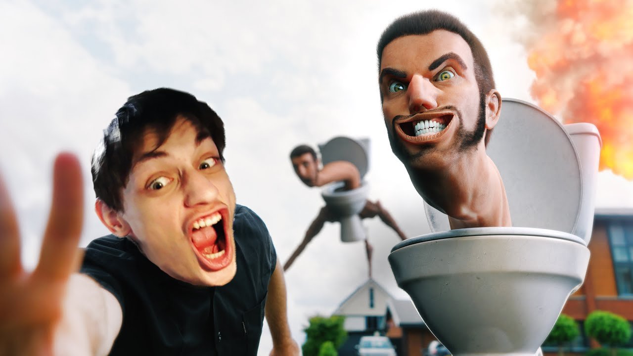 Skibidi Toilet Origin Story - Реакция на Horror Skunx (Скибиди Туалет Мультивселенная)