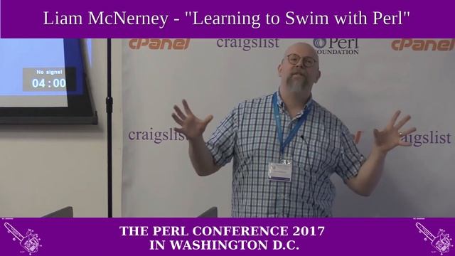 Liam Mcnerney - "Thrown in the Deep End: Learning to Swim with Perl"