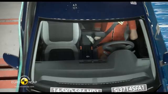 Crash Test Skoda Fabia 2014