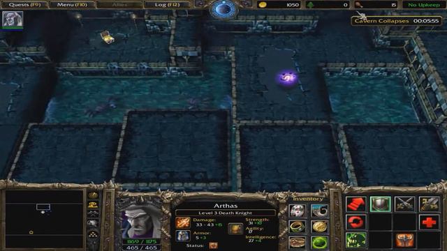 Warcraft 3: Frozen Throne - Undead Campaign #9 - Ascent to the Upper Kingdown
