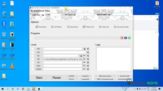 All Samsung Frp Unlock One Click | ADB Enable File | PIT File  Review Odin Tool