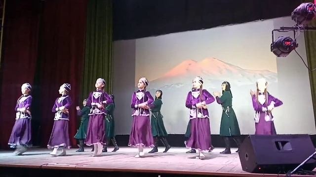 Танец Моздокских кабардинцев  Нарткала 23.12.2021