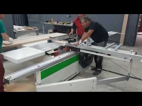 WOODTEC Top Point k45 Форматно - раскроенный станок НАЛАДКА от ООО СТАНКИ 8 сентября 2022 г.