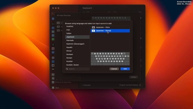 How to Change your Keyboard Layout To Another Language on Ventura 13.0