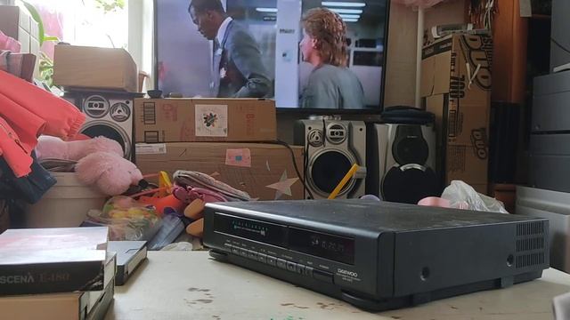 Видеомагнитофон Daewoo DVR-4187D за 100 Первое включение