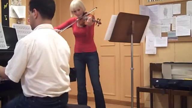 Grieg Violin Sonata 3, 1st movt, Rehearsal Clips | Rhoda Barfoot