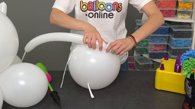 How to make a Dalmatian Dog Balloon | Dalmatian Dog Balloon twisting tutorial