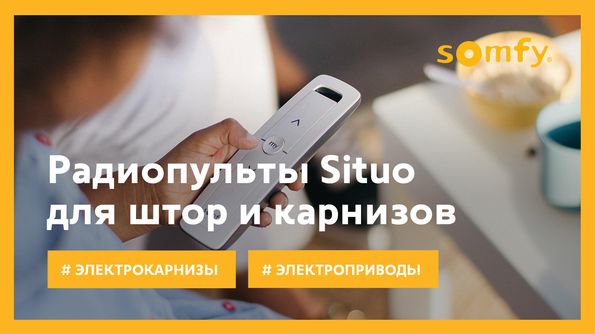Радиопульты Situo для штор и электрокарнизов Somfy (12+)