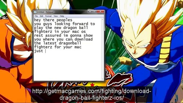 Download Dragon Ball FighterZ For Mac OS(OS X)