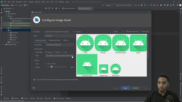 Comment changer l'icône de son app Android depuis Android Studio - Tutoriel Mini-Tips 2022