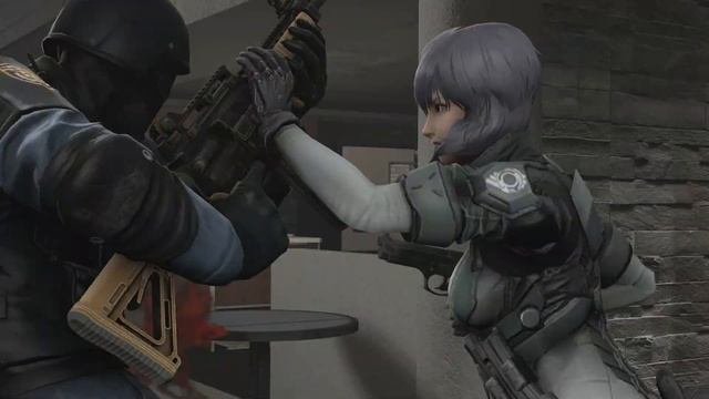 SFM ghost wick 공각기동대  존 윅