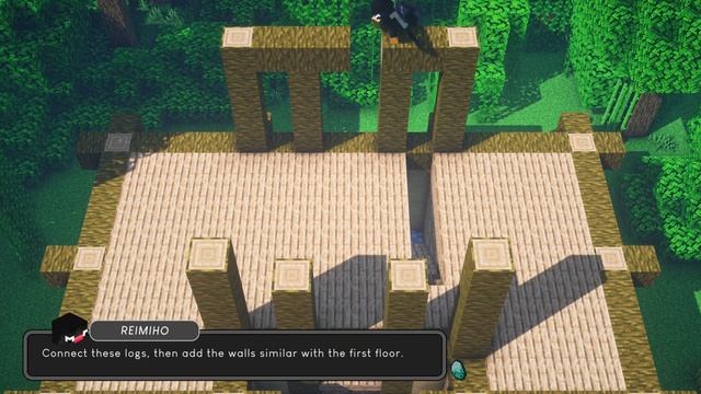 Minecraft: How to Build a Jungle House