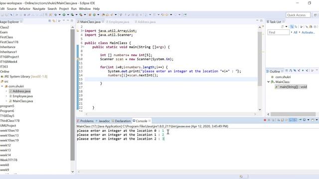 Java Arrays Part 2: Printing Elements | Reading Elements | Calculating Total (sum) and Average