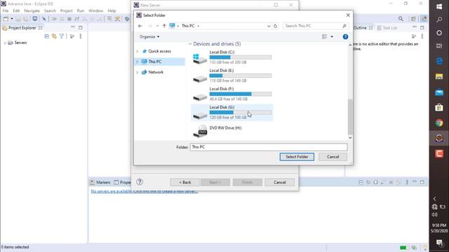 Configure Apache Tomcat Server In Eclipse IDE In Hindi | Advance Java Tutorial