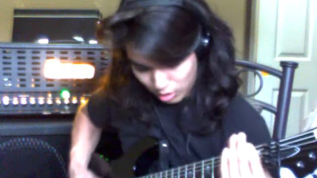 The Black Dahlia Murder- What a horrible night to have a curse guitar cover