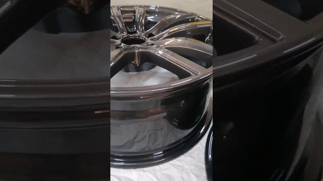 Графит под суперглянцевым лаком ???