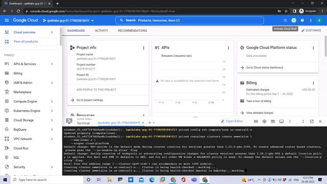 Awwvision: Cloud Vision API from a Kubernetes Cluster #googlecloudplatform #gcp #qwiklabs #quests